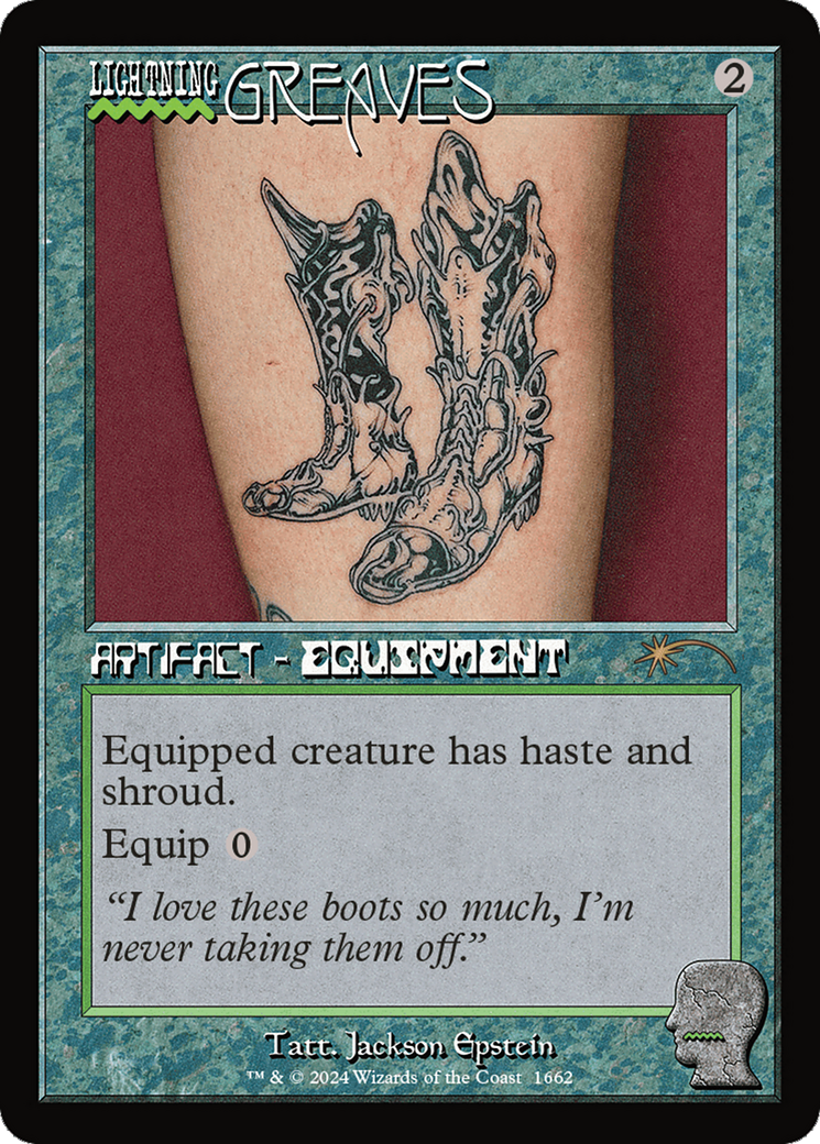 Lightning Greaves (SLD-1662)