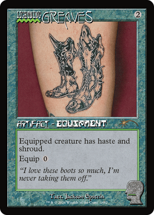 Lightning Greaves (SLD-1662)