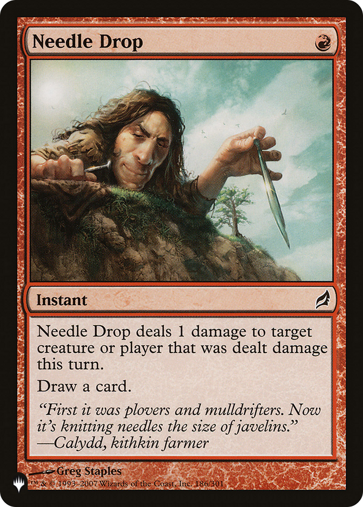 Needle Drop (LIST-LRW-186)