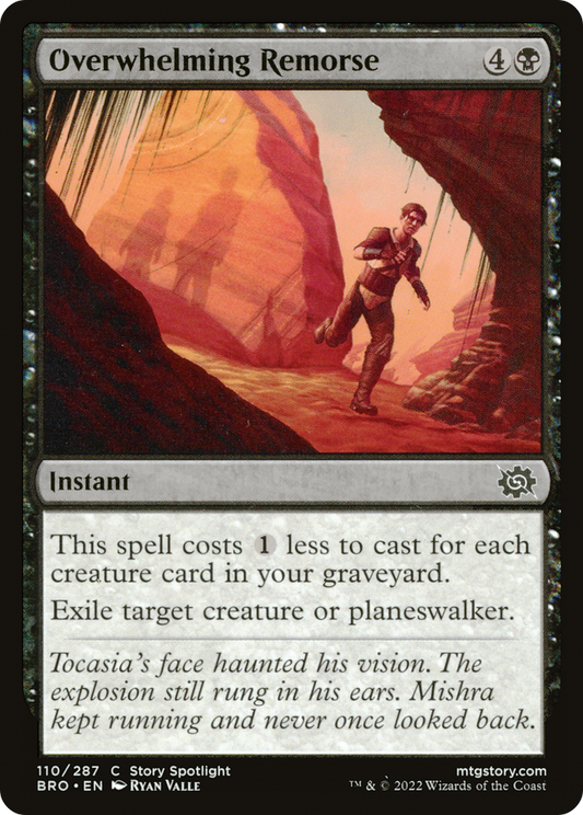 Overwhelming Remorse (BRO-110) (Foil)