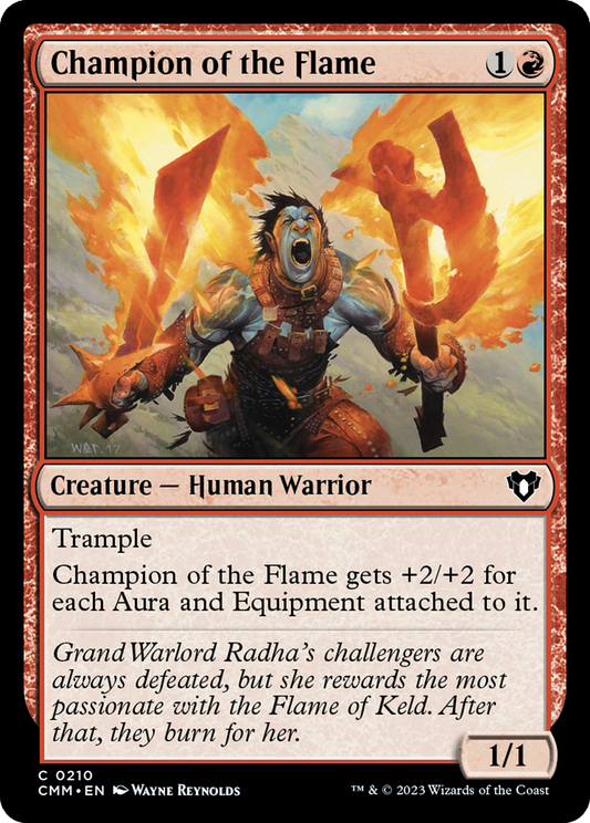 Champion of the Flame (CMM-210) (Foil)