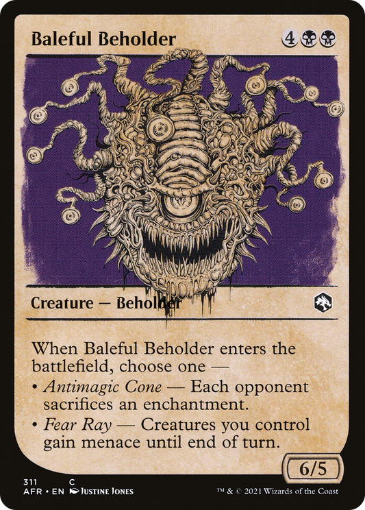 Baleful Beholder (AFR-311) (Showcase) (Foil)