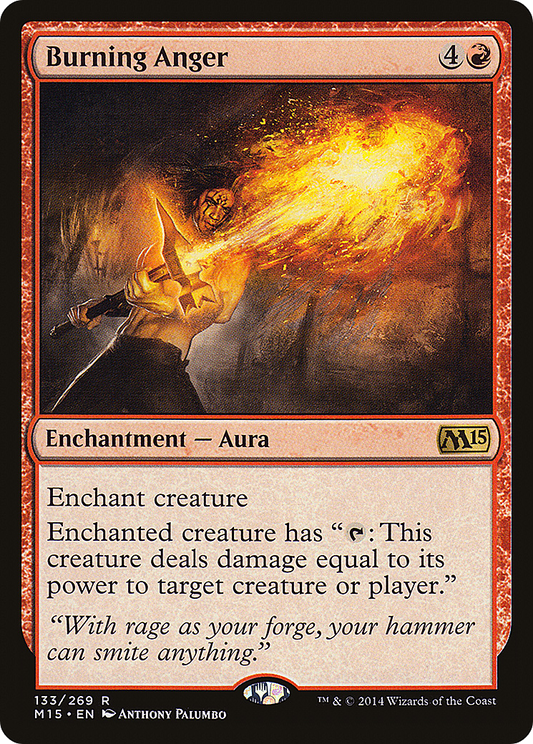 Burning Anger (M15-133) (Foil)