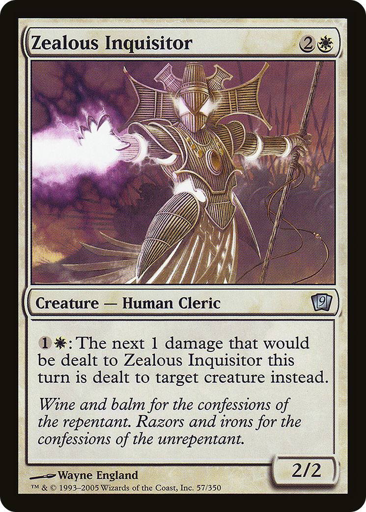 Zealous Inquisitor (9ED-57★) (Foil)