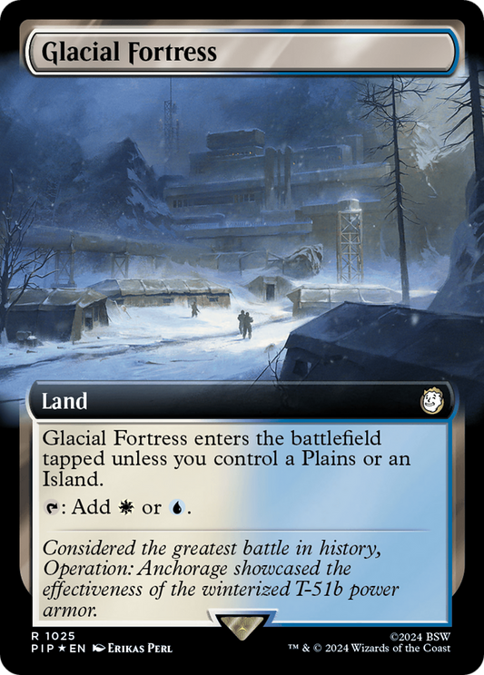 Glacial Fortress (PIP-1025) (Extended Art) (Surge Foil)