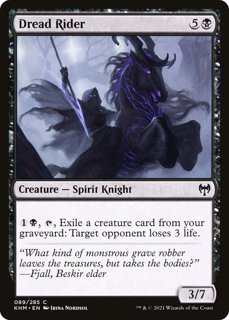 Dread Rider (KHM-089) (Foil)