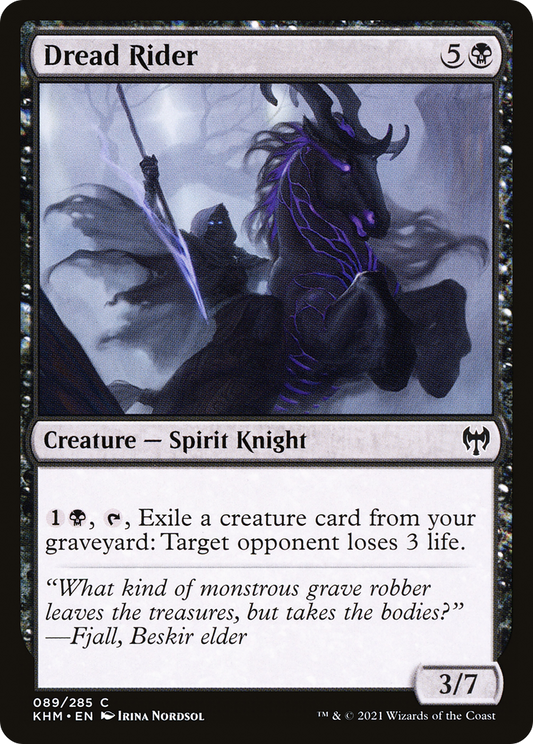 Dread Rider (KHM-089) (Foil)