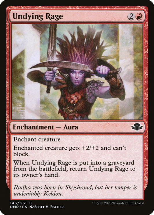 Undying Rage (DMR-146) (Foil)