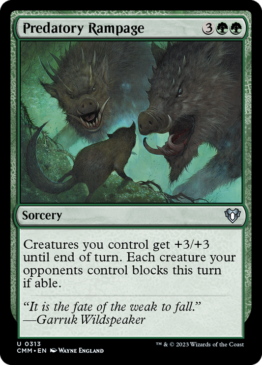 Predatory Rampage (CMM-313)
