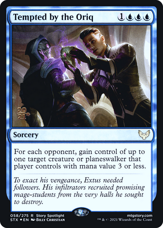 Tempted by the Oriq (PRE-58S) (Foil)
