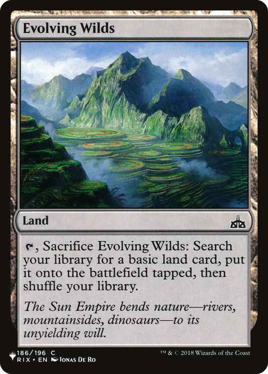 Evolving Wilds (LIST-RIX-186)