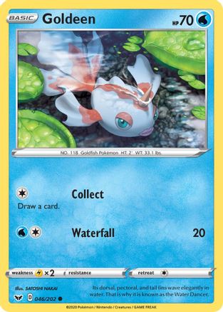 Goldeen (046) (SSH-046) (Reverse Holofoil)
