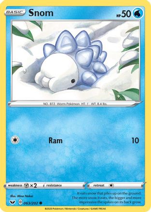 Snom (SSH-063) (Reverse Holofoil)