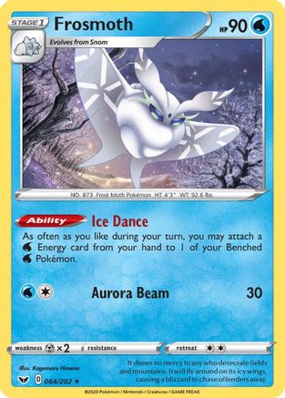 Frosmoth (SSH-064) (Reverse Holofoil)