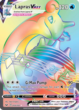 Lapras VMAX (Secret) (SSH-203) (Holofoil)