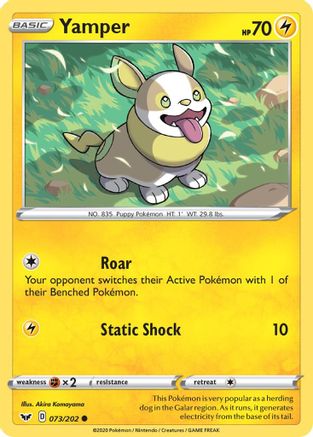Yamper (073) (SSH-073) (Reverse Holofoil)