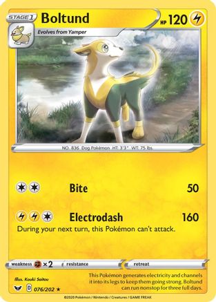 Boltund (076) (SSH-076) (Reverse Holofoil)
