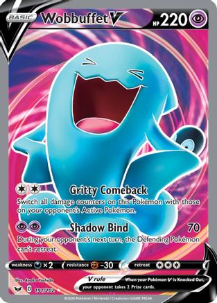 Wobbuffet V (Full Art) (SSH-191) (Holofoil)