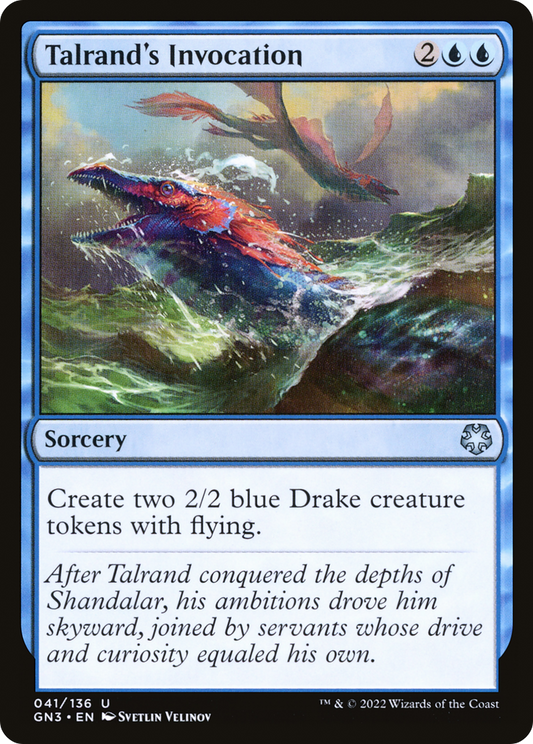 Talrand's Invocation (GN3-041)