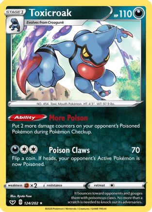 Toxicroak (SSH-124) (Holofoil)