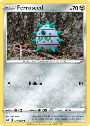 Ferroseed (SSH-130) (Reverse Holofoil)