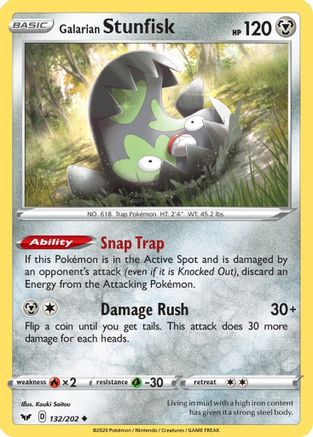 Galarian Stunfisk (SSH-132)