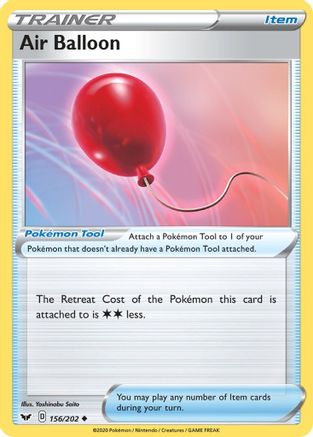 Air Balloon (SSH-156) (Reverse Holofoil)