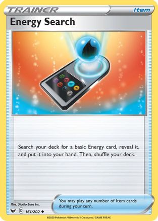 Energy Search (SSH-161) (Reverse Holofoil)