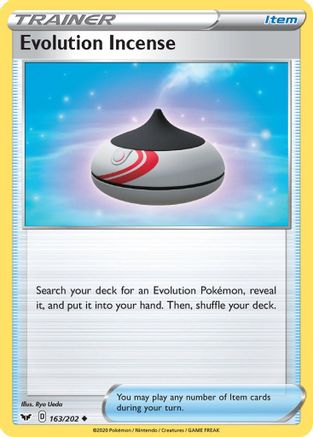 Evolution Incense (SSH-163) (Reverse Holofoil)