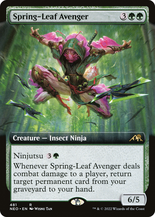 Spring-Leaf Avenger (NEO-481) (Extended Art) (Foil)