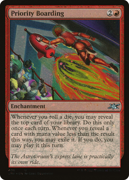 Priority Boarding (UNF-405) (Galaxy Foil)