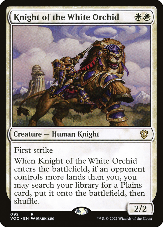 Knight of the White Orchid (VOC-092)