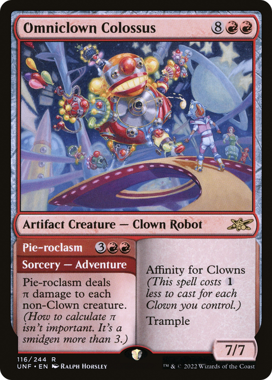 Omniclown Colossus // Pie-roclasm (UNF-116) (Foil)