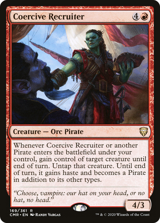 Coercive Recruiter (CMR-169)