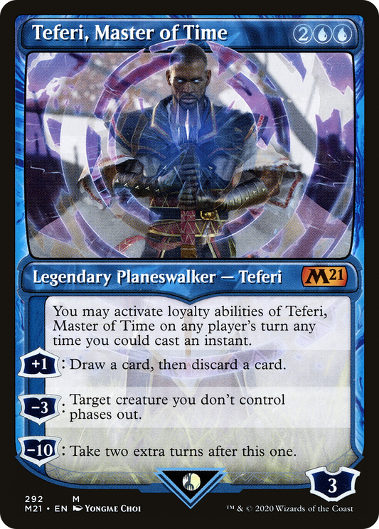Teferi, Master of Time (M21-292) (Showcase)