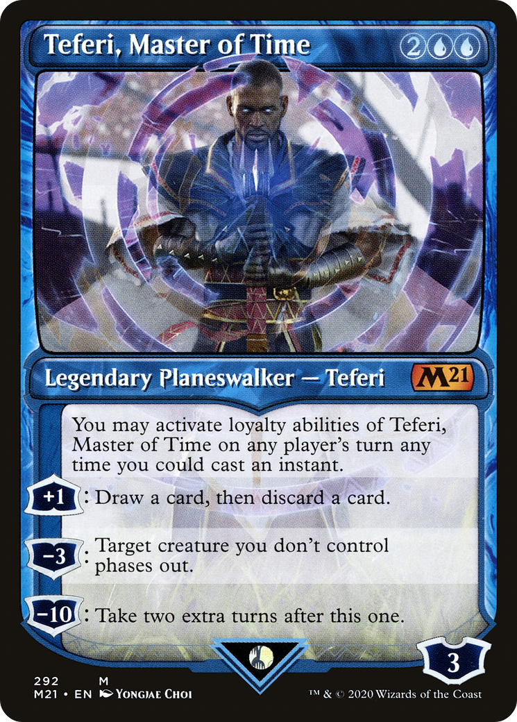 Teferi, Master of Time (M21-292) (Showcase) (Foil)