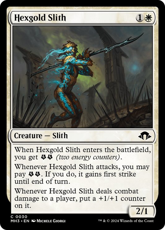 Hexgold Slith (MH3-030) (Foil)