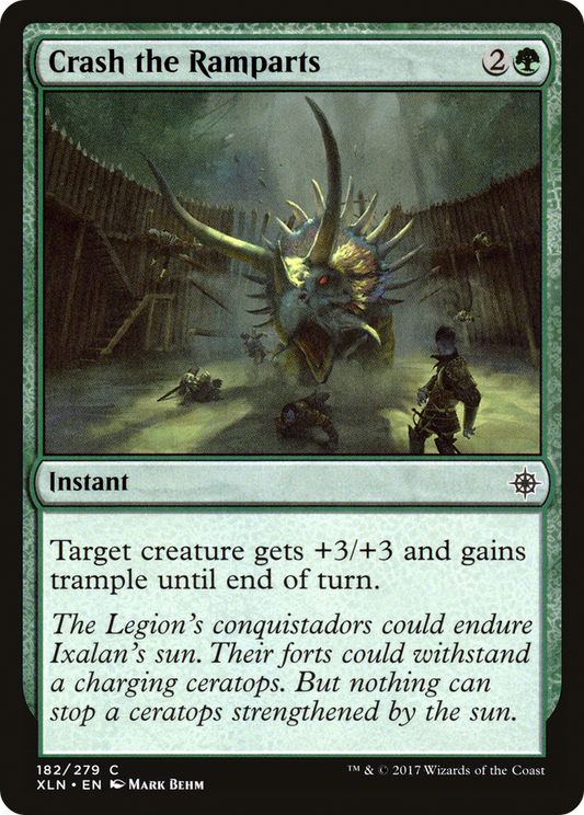 Crash the Ramparts (XLN-182) (Foil)