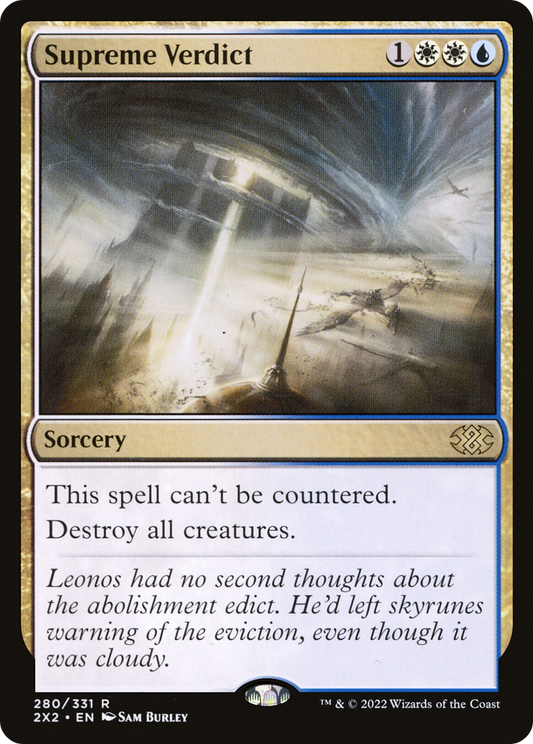 Supreme Verdict (2X2-280) (Foil)