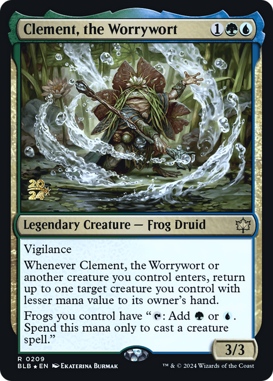 Clement, the Worrywort (PRE-209S) (Foil)