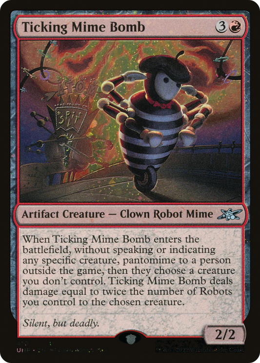 Ticking Mime Bomb (UNF-410) (Galaxy Foil)