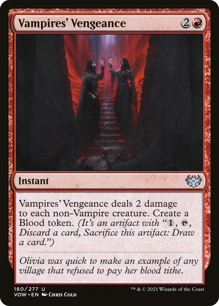 Vampires' Vengeance (VOW-180) (Foil)