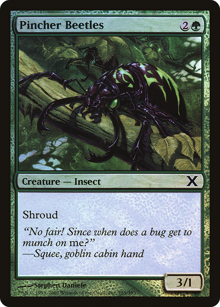 Pincher Beetles (10E-285★) (Foil)
