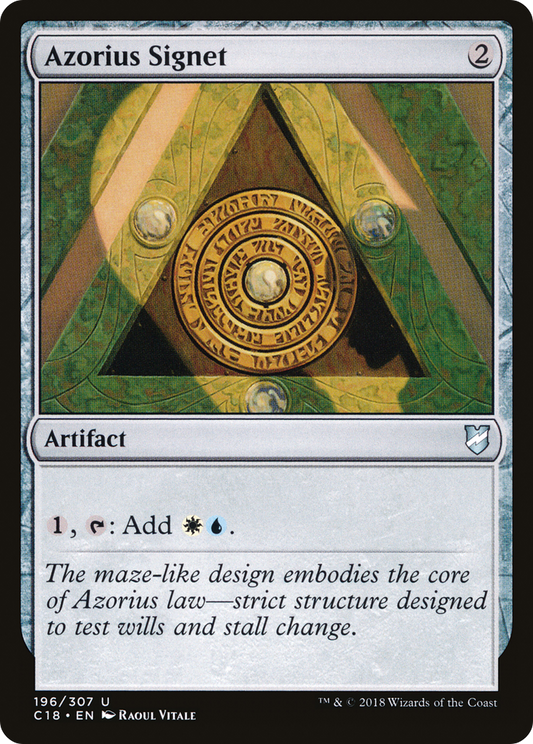 Azorius Signet (C18-196)