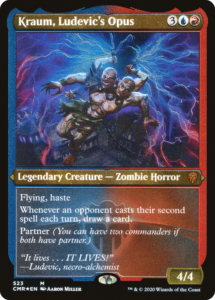 Kraum, Ludevic's Opus (CMR-523) (Etched Foil)