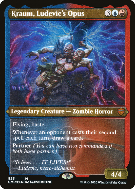 Kraum, Ludevic's Opus (CMR-523) (Etched Foil)