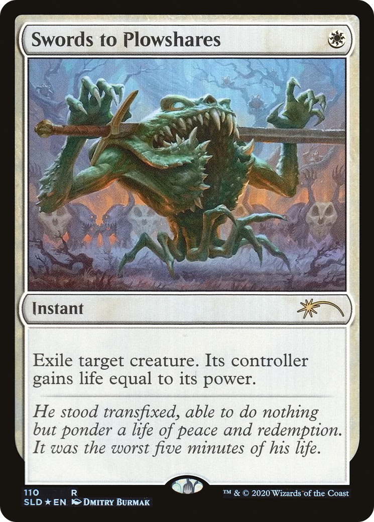 Swords to Plowshares (SLD-110) (Foil)