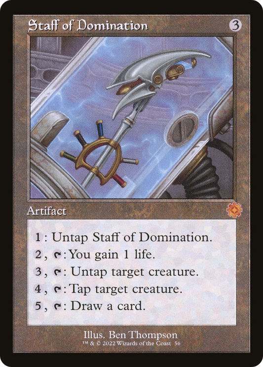 Staff of Domination (BRR-056) (Foil)