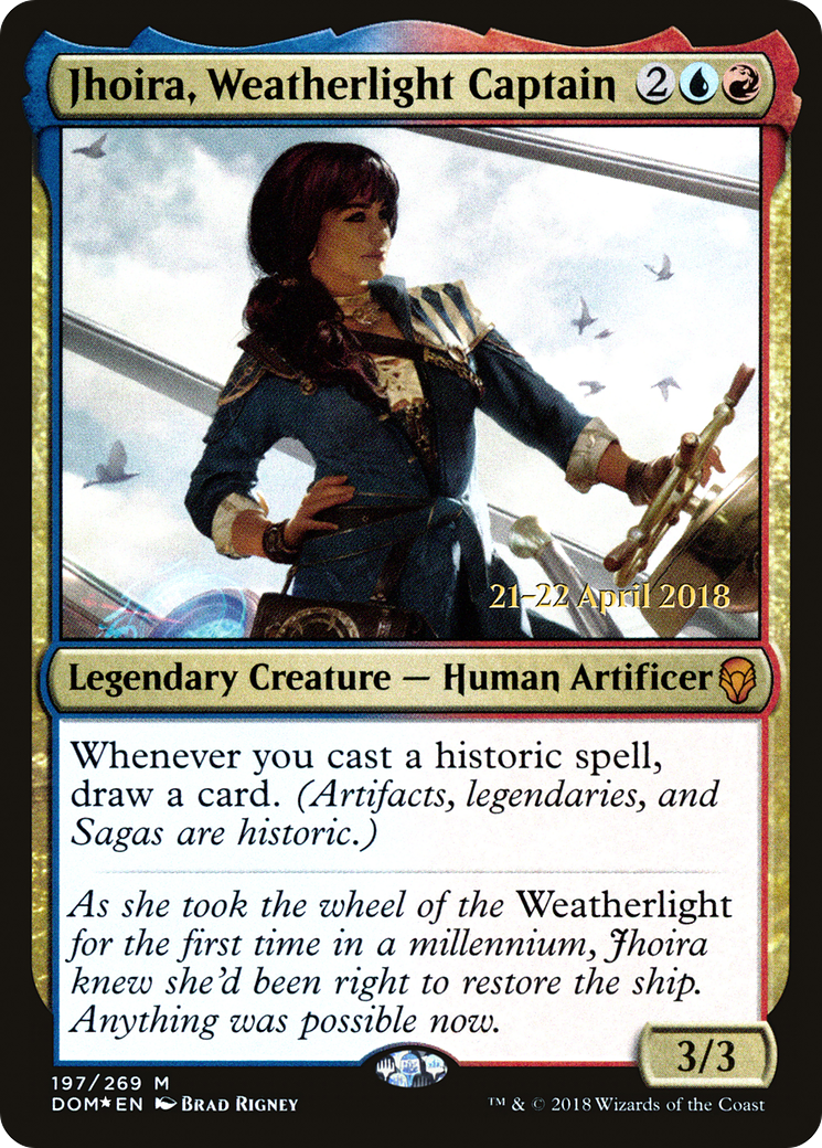 Jhoira, Weatherlight Captain (PRE-197S) (Foil)