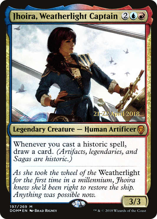 Jhoira, Weatherlight Captain (PRE-197S) (Foil)
